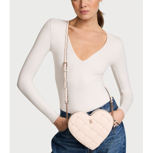 Сумка Heart Crossbody Bag White