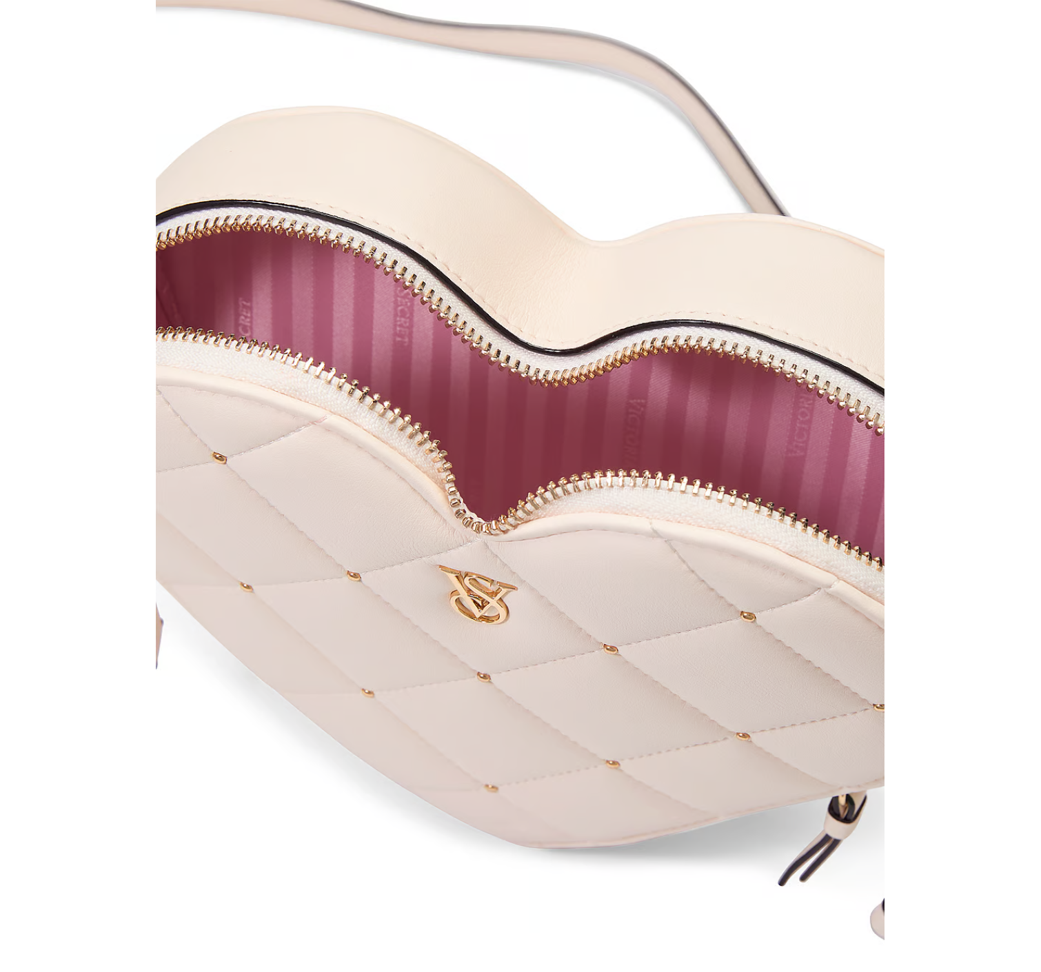Сумка Heart Crossbody Bag White