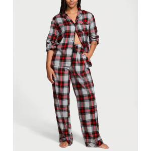Піжама Flannel Long Pajama Set Plaid