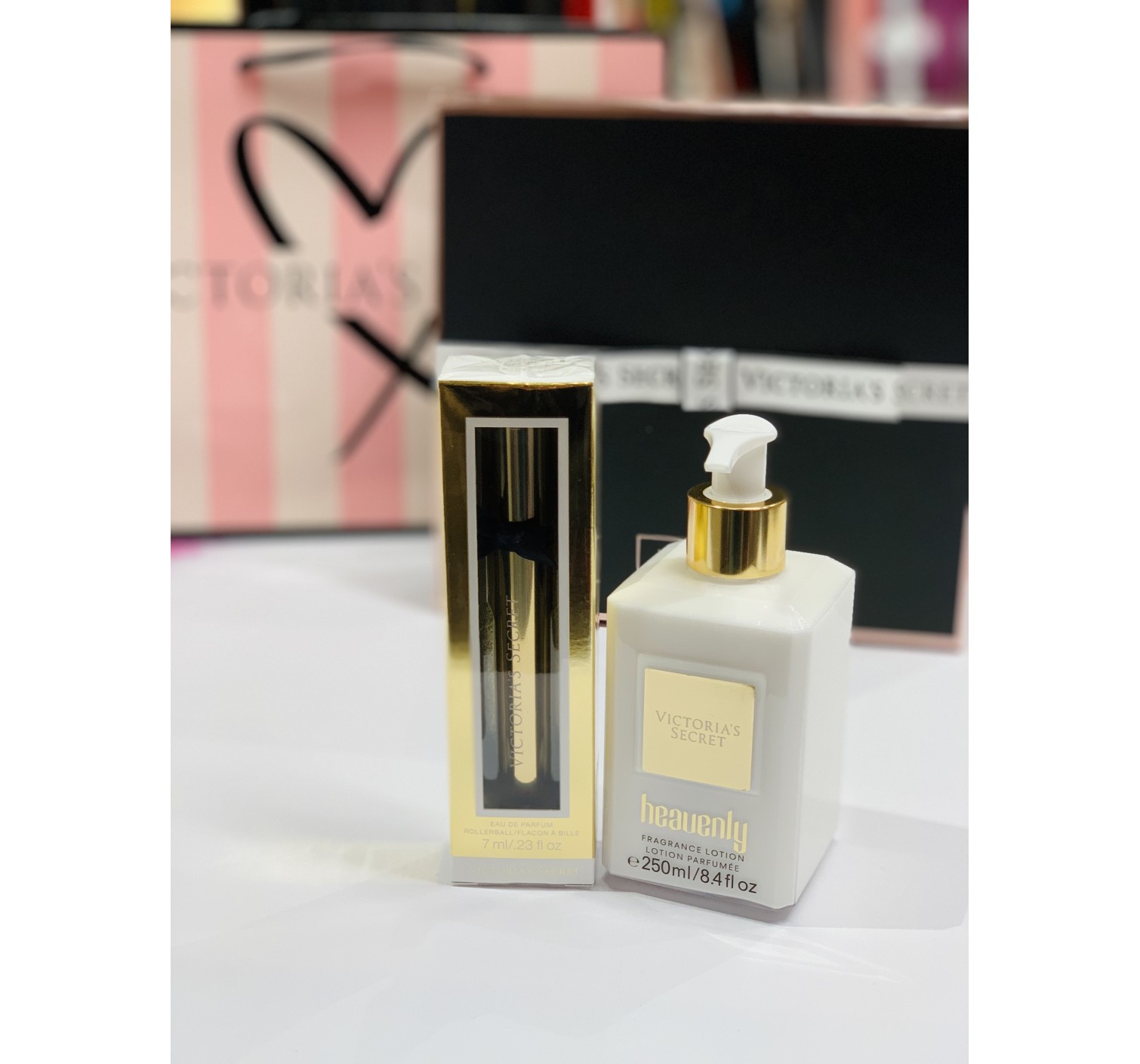 НЕЗЕМНОЙ ПОДАРОЧНЫЙ НАБОР КОСМЕТИКИ - HEAVENLY VICTORIA’S SECRET Fragrance set