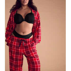 Пижама Flannel Long Pajama Set Lipstick Lovely Plaid
