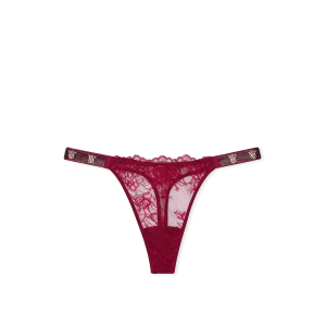 Трусики Shine Strap Rose Lace Panty Campari Red