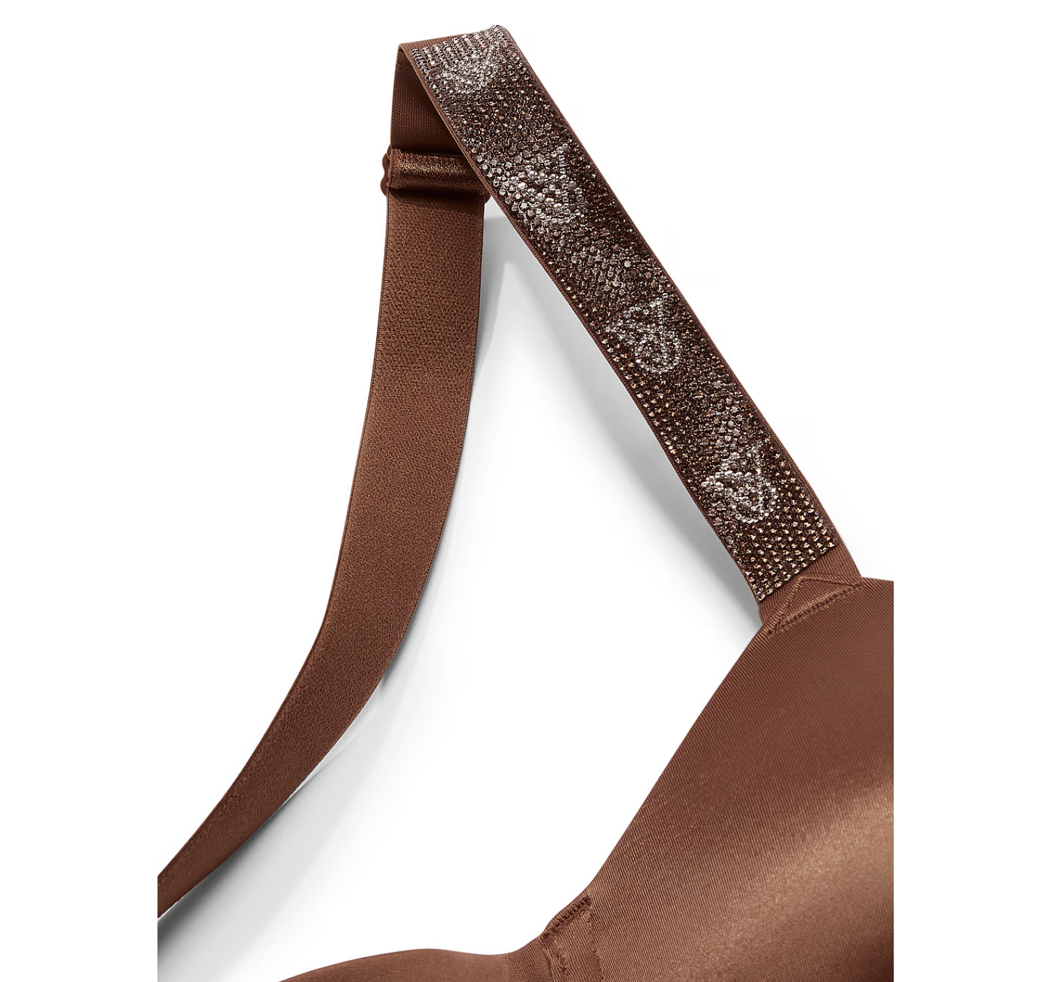 Комплект білизни Shine Strap Smooth Push-Up Bra Set Mousse