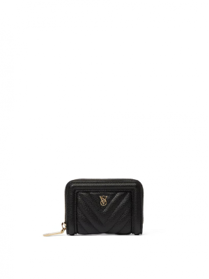 Кошелек Victoria’s Secret Small Wallet V-Quilt Black