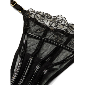 Трусики Midnight Affair Embroidery Brazilian Panty Black