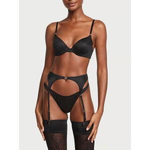 Комплект білизни Victoria's Secret Push-Up Demi Bra Black Set