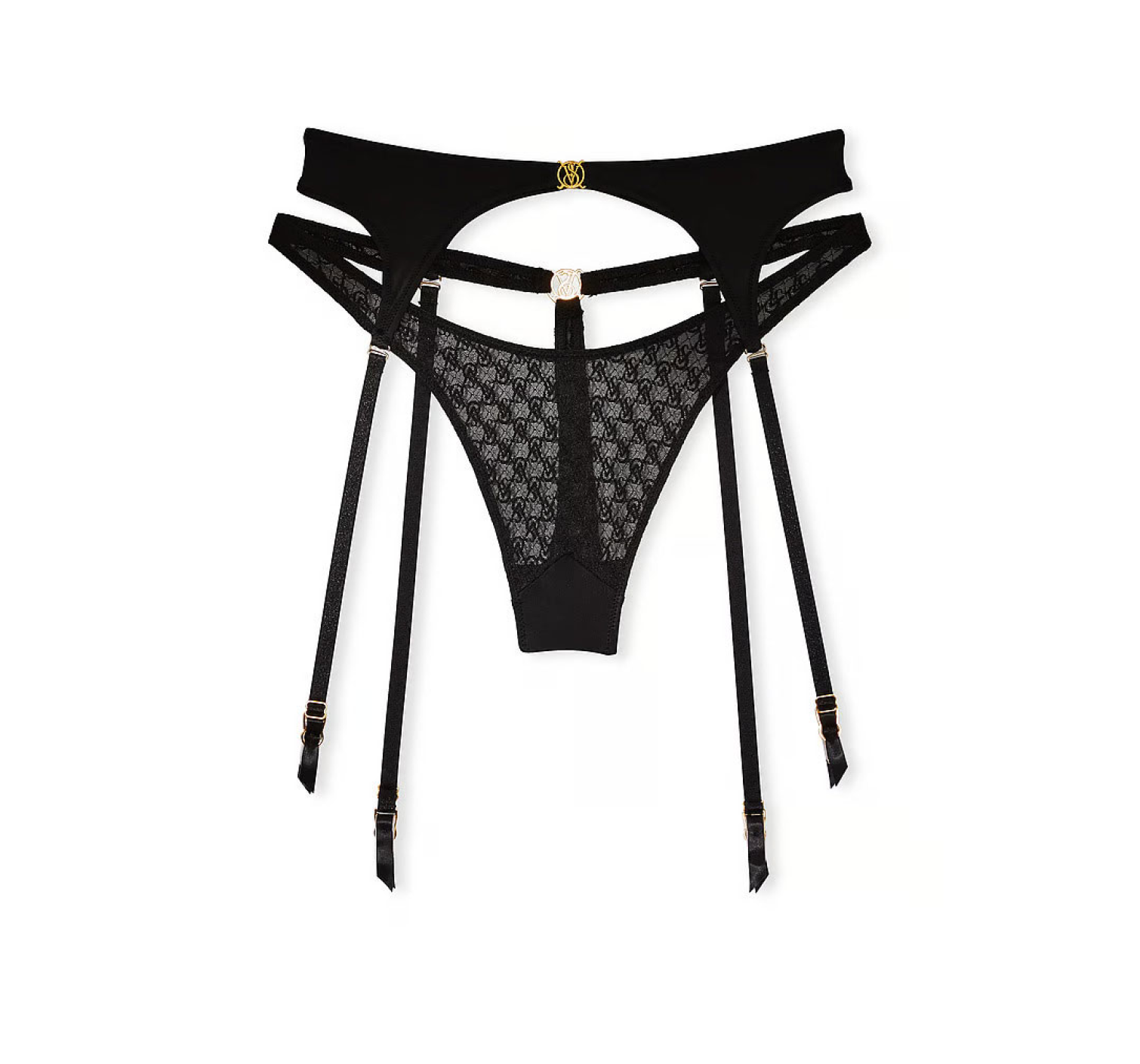 Комплект білизни Victoria's Secret Push-Up Demi Bra Black Set