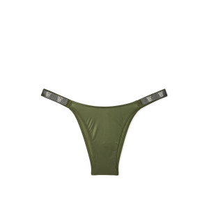 Трусики Shine Strap Brazilian Panty Woodland Green