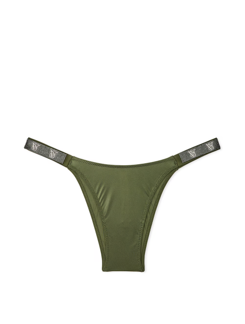 Трусики Shine Strap Brazilian Panty Woodland Green