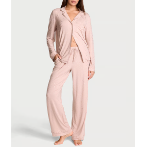 Піжама Modal Soft Long Pajama Set Pink Shimmer