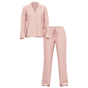 Піжама Modal Soft Long Pajama Set Pink Shimmer