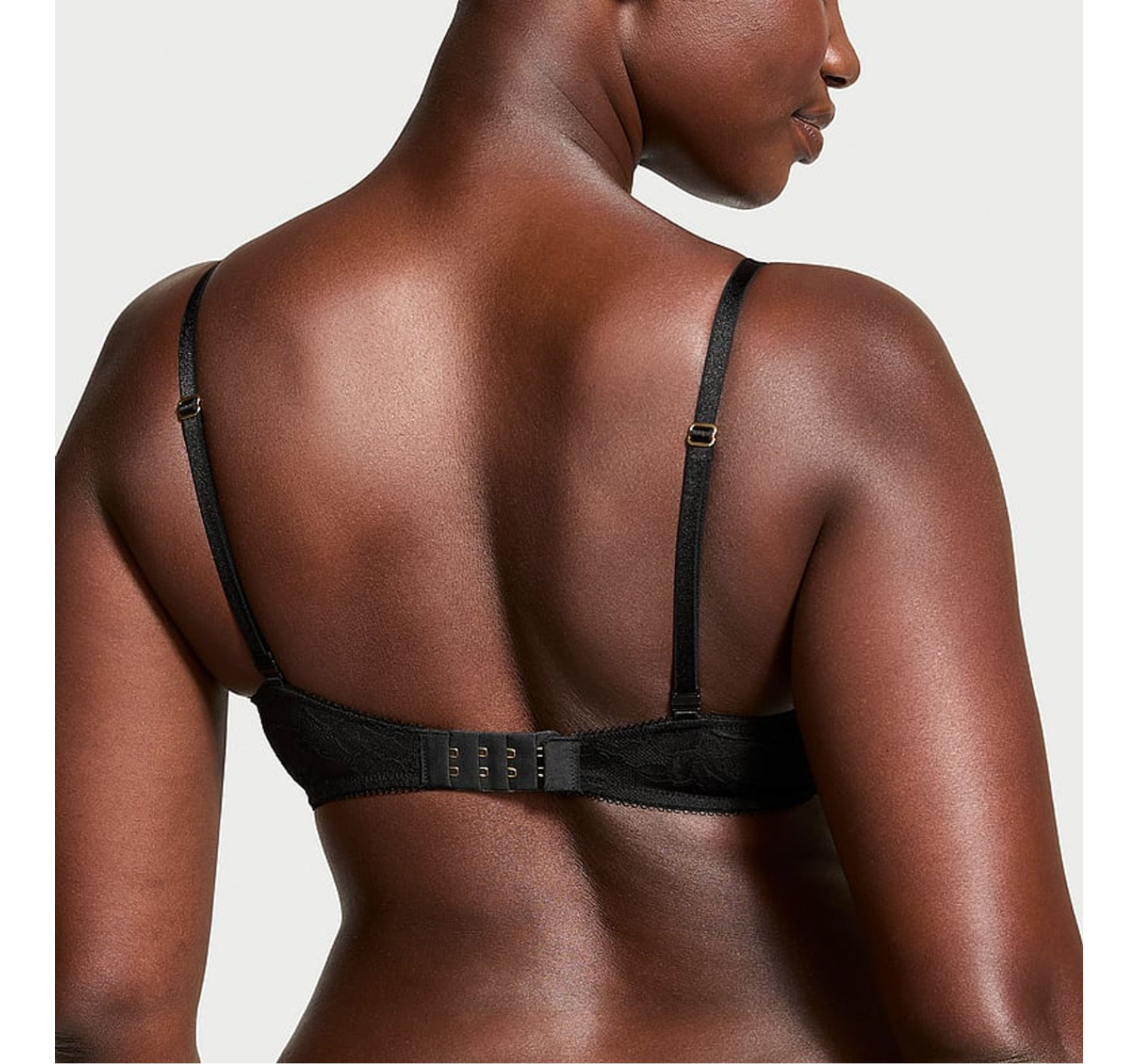 Комплект білизни Bombshell Add-2-Cups Rose Lace Push-Up Bra Set Black