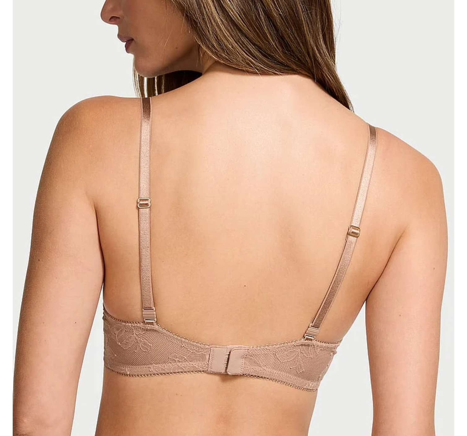 Комплект білизни Bombshell Add-2-Cups Rose Lace Push-Up Bra Set Praline