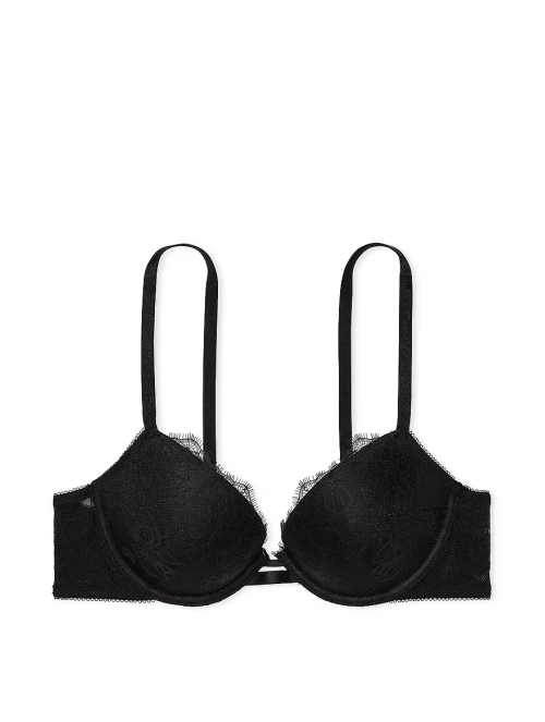 Бюстгальтер Rose Lace Push-Up Bra Black