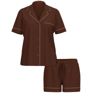 Пижама Modal Soft Short Pajama Set Ganache