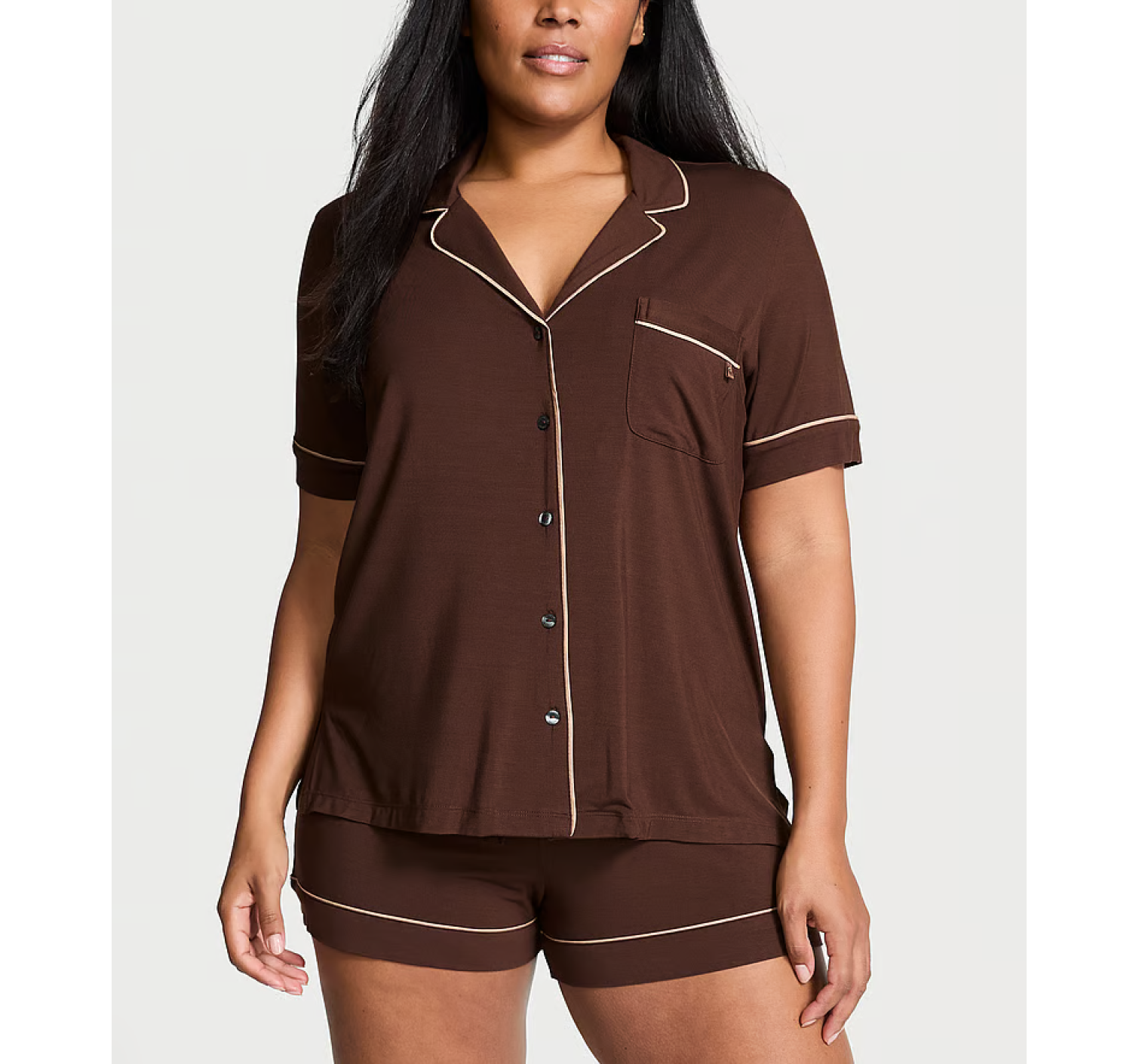 Пижама Modal Soft Short Pajama Set Ganache