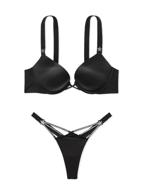 Комплект білизни Bombshell Add-2-Cups Starstruck Shine Push-Up Bra Set