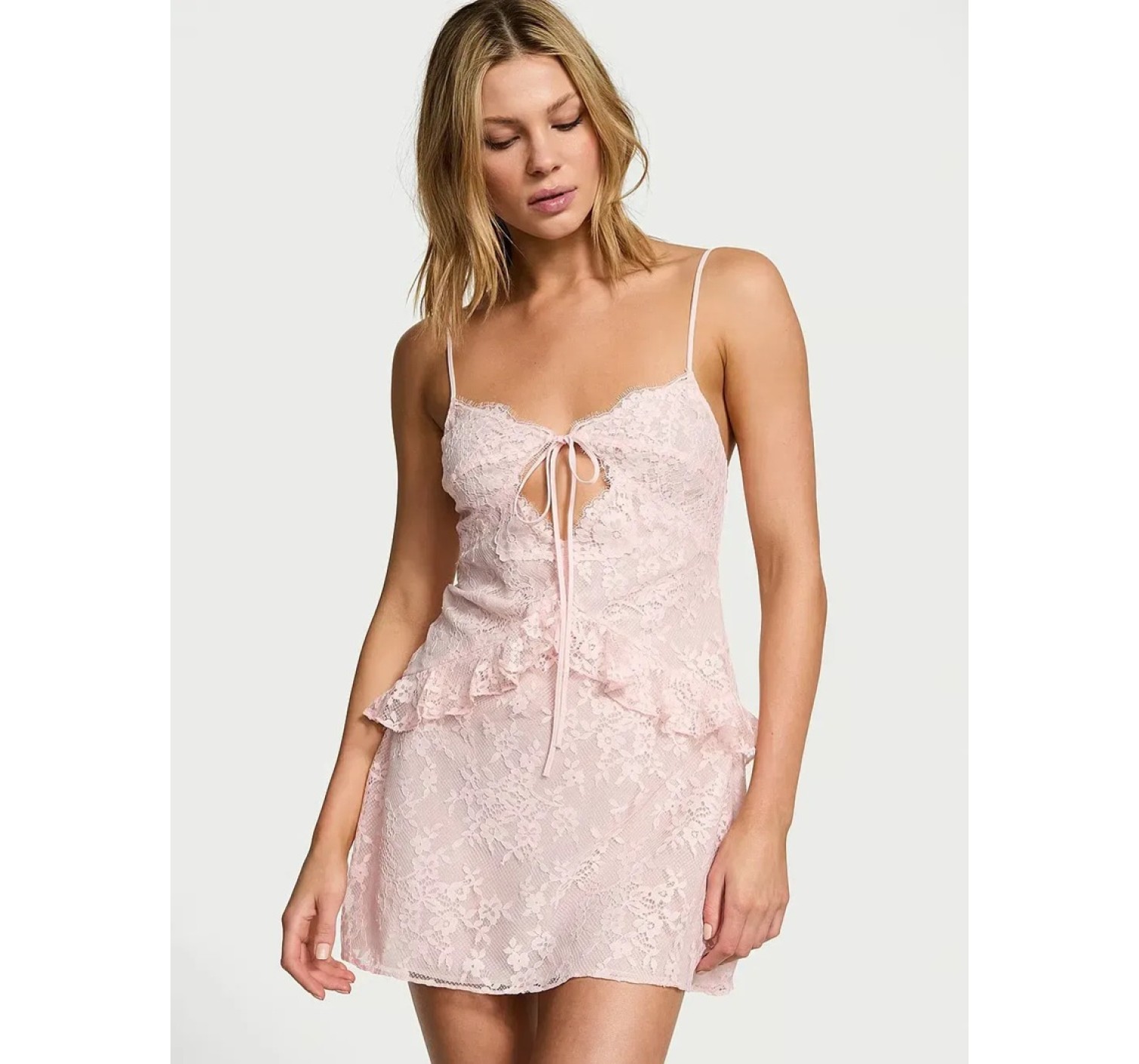 Пеньюар Victoria's Secret Dare to Dream Lace Slip