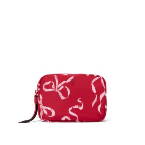 Косметичка Victoria's Secret Lipstick Red Bows Travel Makeup Bag
