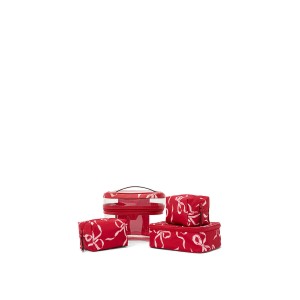 4 в 1 набір косметичок Lipstick Red Bows 4In1 MakeUp Bag 