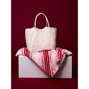 Набір Сумка та Плед Faux Fur Tote Bag & Fleece Blanket Limited Edition