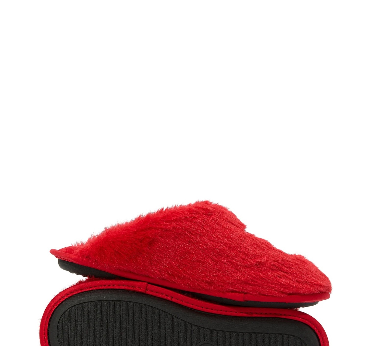 Домашні капці Luxe Plush Closed-Toe Slippers Lipstick