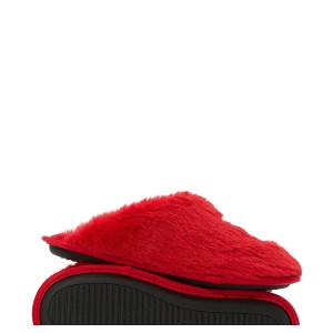 Домашні капці Luxe Plush Closed-Toe Slippers Lipstick