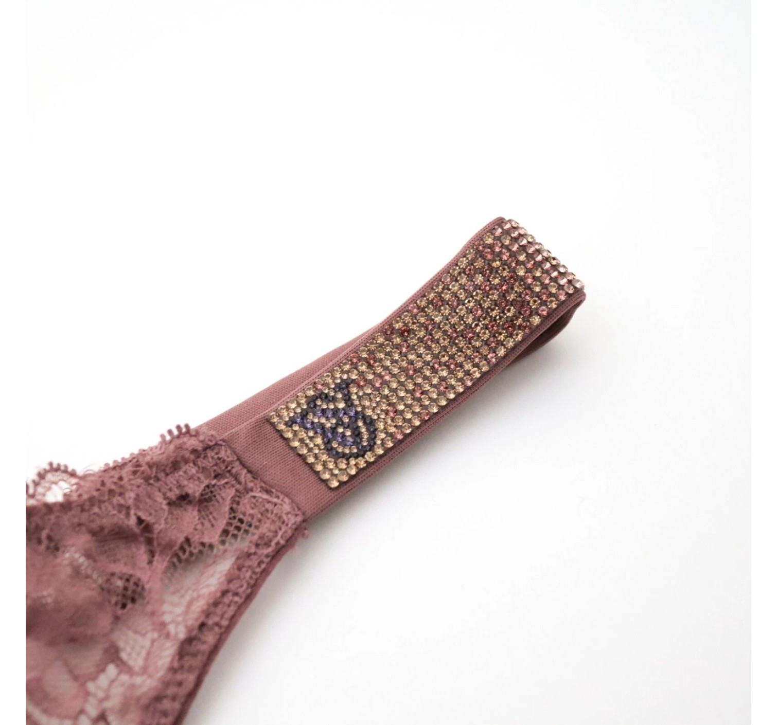 Трусики Victoria's Secret Very Sexy Sunset Ombre Shine Strap Lace Thong Panty