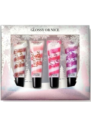 Подарочный набор Victoria`s Secret Glossy Or Nice Lip Gloss Gift Set