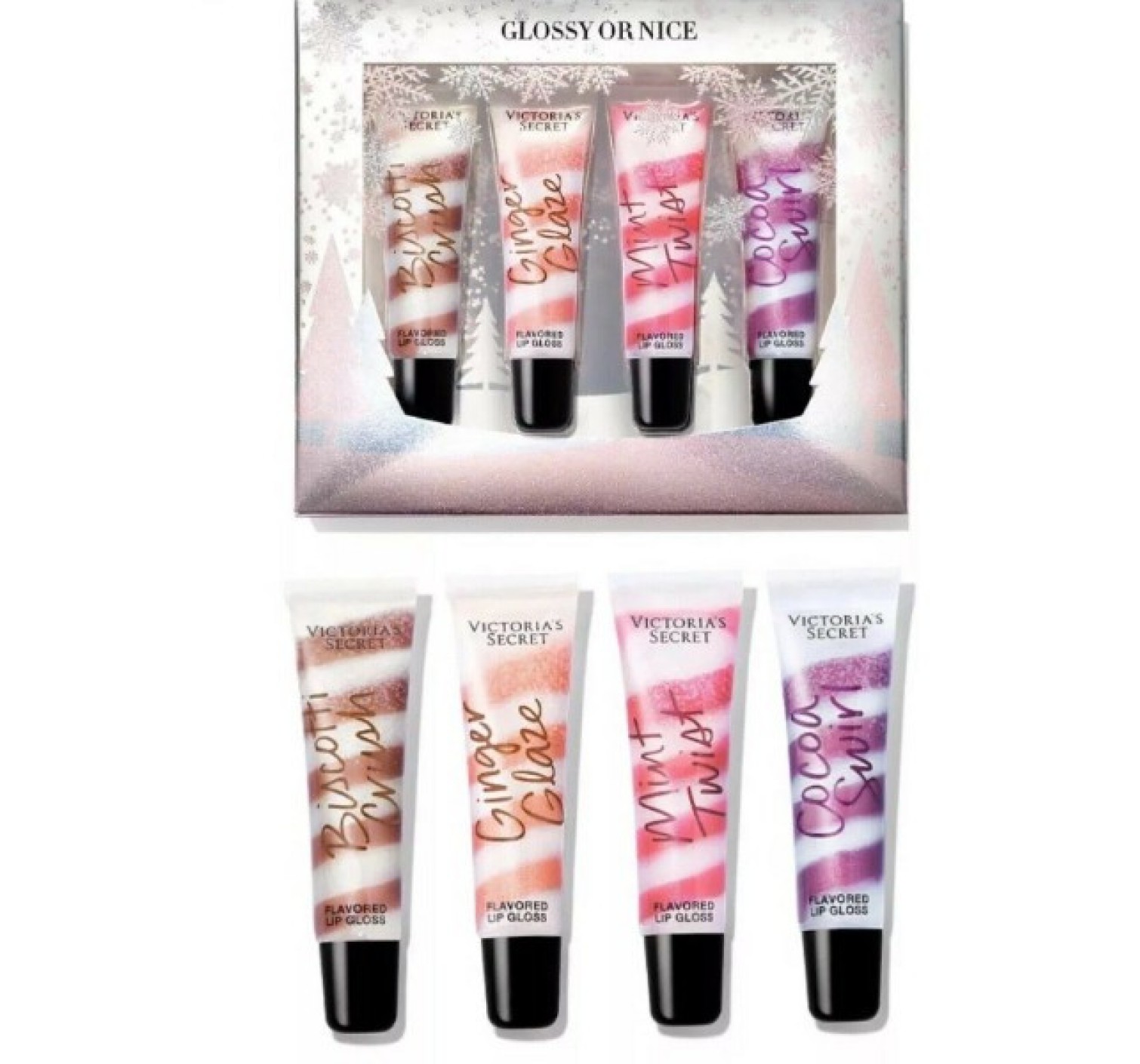 Подарочный набор Victoria`s Secret Glossy Or Nice Lip Gloss Gift Set