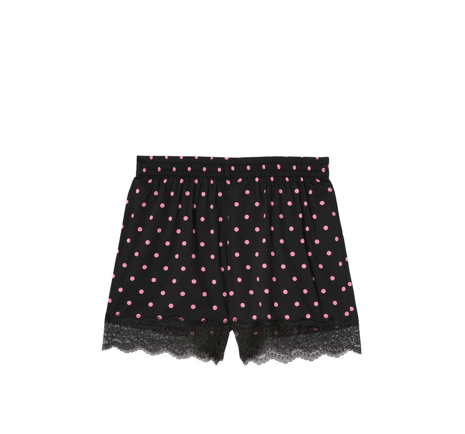 Піжама Victoria's Secret Cotton Short Cami PJ Set Pink Dot &amp; Lace