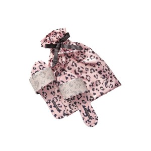 Домашні капці Victoria's Secret Pink Leopard Slippers Velvet Rhinestones Slides