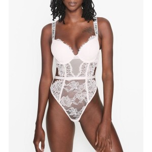 Боді Victoria's Secret VERY SEXY Bombshell push-up coconut white