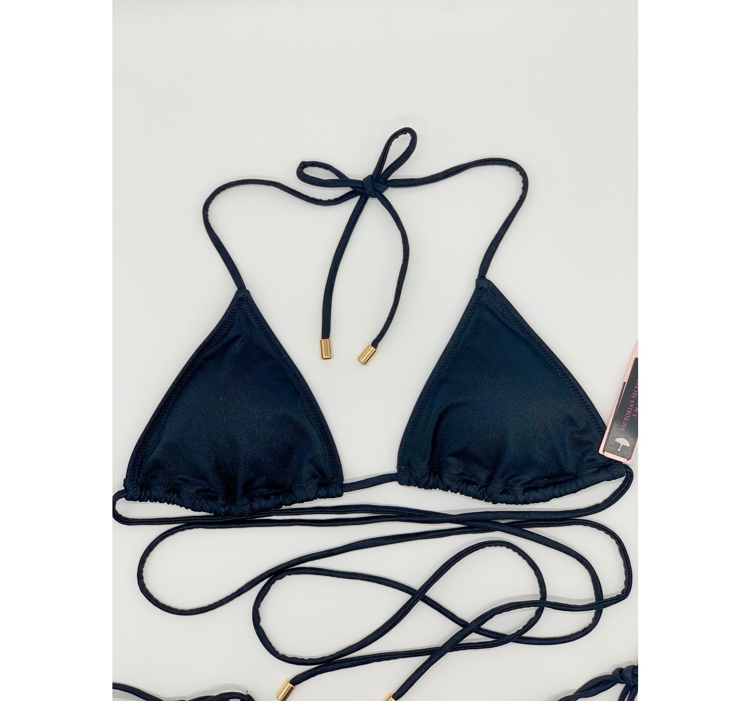 Купальник Виктория Сикрет Triangle Strappy black