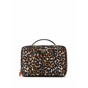 Набір 3 в 1 косметичок VICTORIA'S SECRET Leopard kiss Travel case
