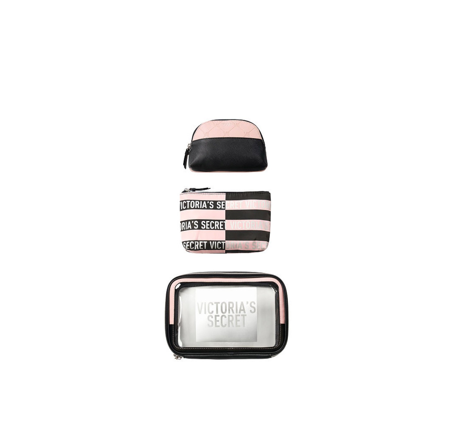 3 в 1 Набір косметичок VS Signature mix Beauty Bag Set