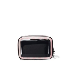 Косметичка 3в1 Victoria's Secret Beauty Bag Pink Stripe