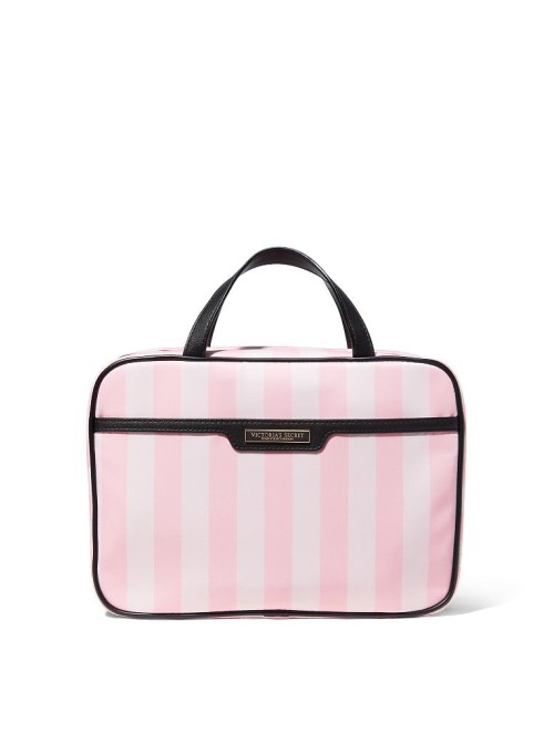 Victoria's Secret Everything Travel Case Signature Stripe
