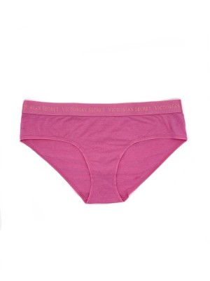 Трусики Victoria's Secret Hiphugger Cotton Logo Pink