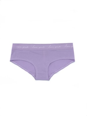 Трусики Victoria’s Secret PINK Hipster cotton Lilac 
