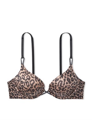 Бюстгальтер Victoria's Secret Bombshell Plunge Leopard