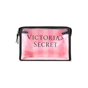 Косметичка в смужку Victoria's Secret Beauty bag Signature Stripes