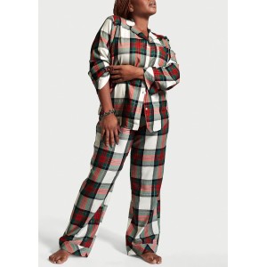 Пижама Victoria’s Secret Flannel Long PJ Set Print