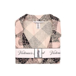 Пижама Victoria’s Secret Flannel Long PJ Set Animal print
