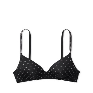 Бюстгальтер Victoria's Secret THE T-SHIRT Lightly-Lined Wireless Bra Black