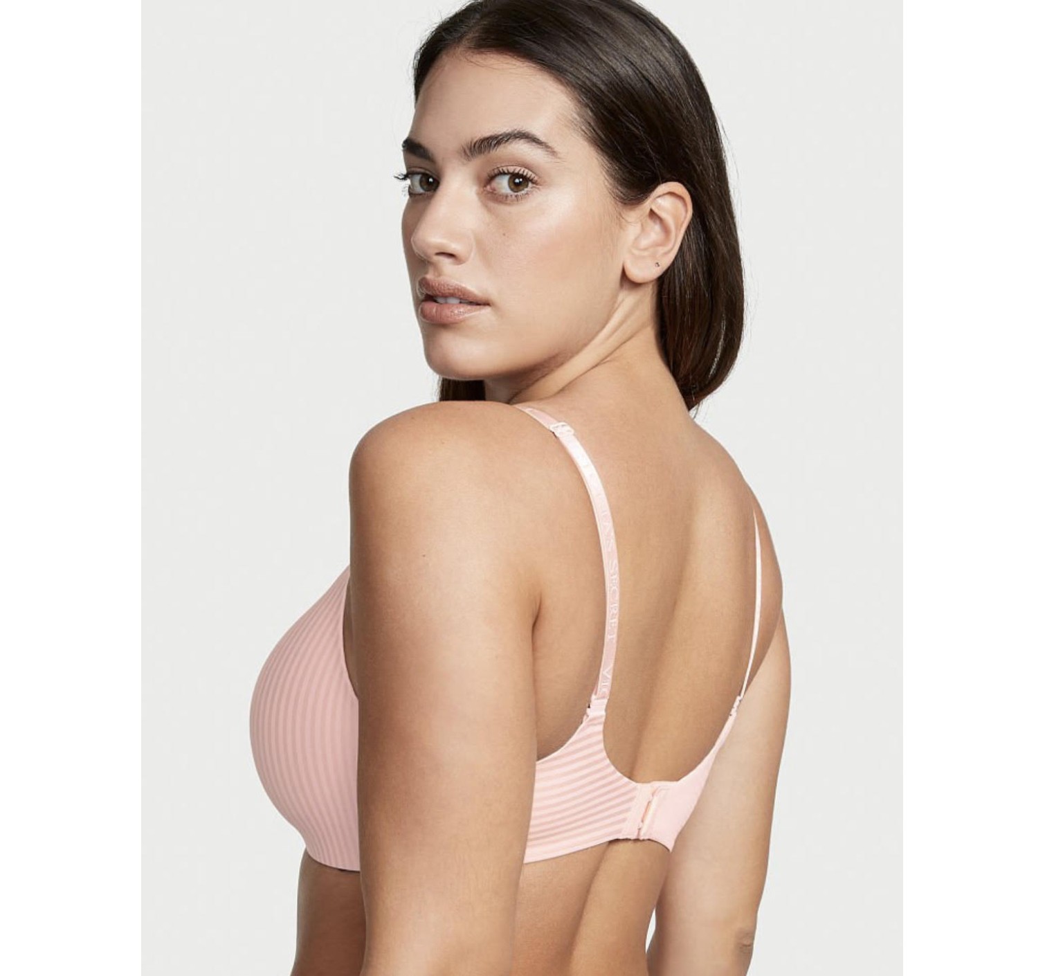 Бюстгальтер Victoria's Secret THE T-SHIRT Світло-Lined Wireless Bra Pink Strip