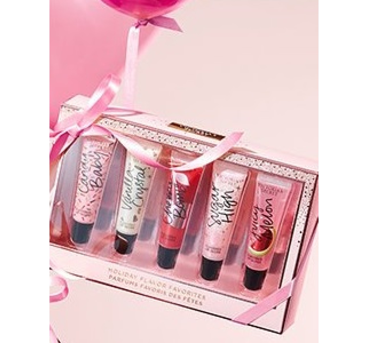 Подарочный набор блесков Victoria’s Secret Holiday Flavor Favorites