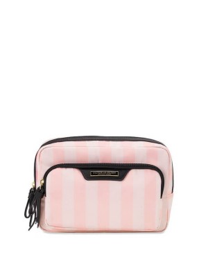 Косметичка Victoria's Secret Glam Bag Signature stripe