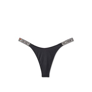 Трусики VS Very Sexy Shine Strap logo Rainbow Thong panty