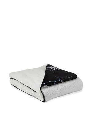 Плед Victoria’s Secret Plush Fleece Blanket принт звезды